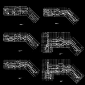 多层住宅户型平面图