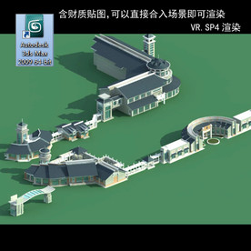 写字商业楼 商业群 现代商业