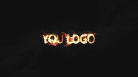 酷炫LOGO燃烧展示片头AE模