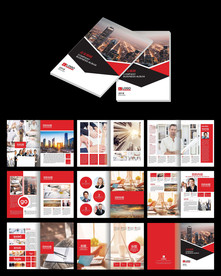 企业宣传画册产品手册word