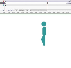 掉落到坑里的火柴人动画5秒