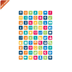 金融类APP图标模板