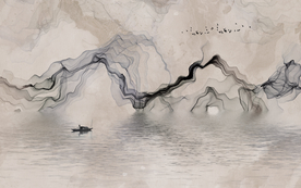 烟雾山水 新中式山水