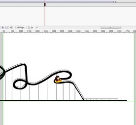 过山车的游乐场动画26秒