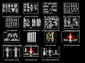 欧式CAD元素合集