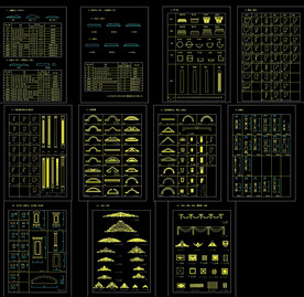 欧式墙装饰构件
