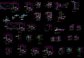 CAD窗帘盒大样图
