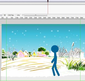 雪地行走火柴人6秒