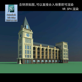 花园洋园 欧式洋房 多层建筑