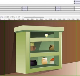 柜子上面掉下来动画5秒
