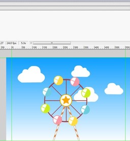 自动旋转的摩天轮动画6秒
