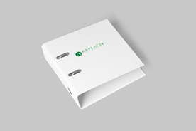 白色文件夹样机