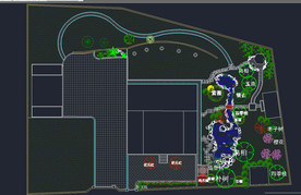 一个简单的庭院平面