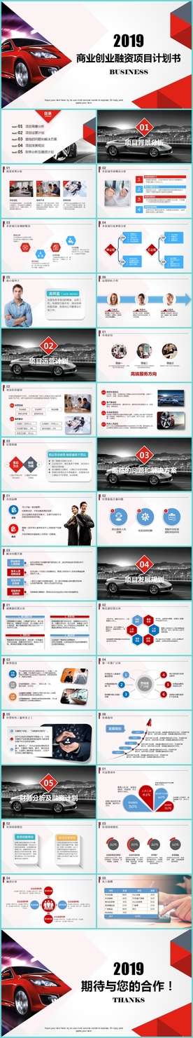 纯干货商业创业融资项目计划书