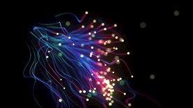 时尚唯美粒子光线素材