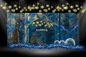 英伦复古婚礼效果图