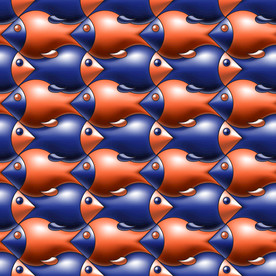 创意海产鱼类LOGO