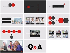 炫酷简约通用年终总结商务PPT