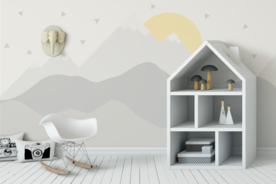 儿童摄影3D场景模板图片