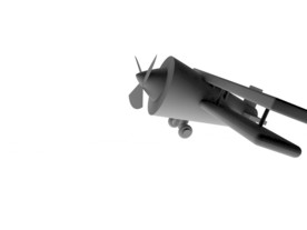 3D卡通飞机模型