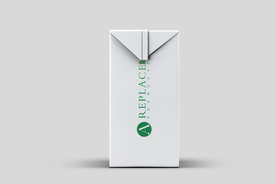 白色饮料盒样机