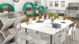 3D阅览室设计 室内设计