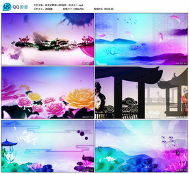 新贵妃醉酒 舞台大屏幕背景视频