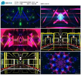 中国娃娃BOOM 舞台背景视频