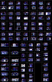 书柜整木CAD图库