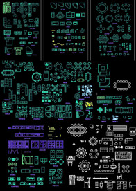 CAD家具模板大全