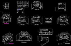 立体厨房装饰设计图