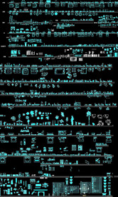 室内装饰CAD家具素材