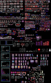 室内装饰设计CAD素材