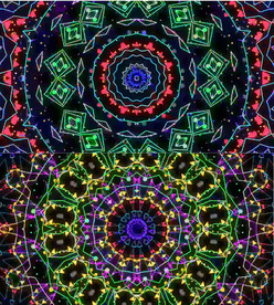 抖音热曲囧架架卡年会舞台背景