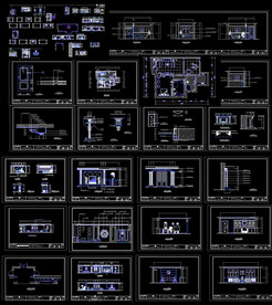 家居立面施工图
