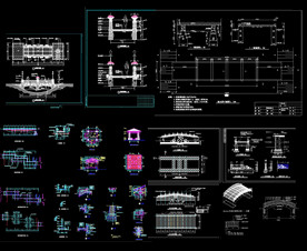 拱桥建筑设计图纸