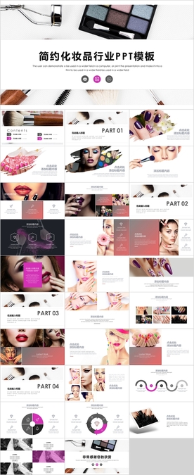 化妆品PPT