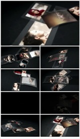 AE胶片电子相册视频动画可换图