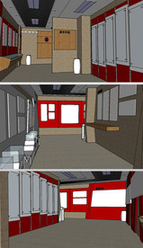 互助成果展展厅草图大师SU模型