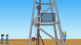 施工人员作业高空坠落事故40秒