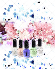 印花图案指甲油