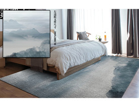 山水地毯 现代地毯 抽象地毯