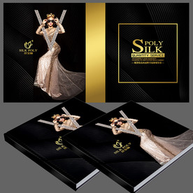 黑色高档女装画册