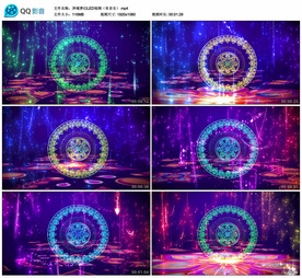 异域印度肚皮舞 舞台背景视频