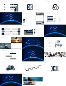 动态简约年终总结通用商务PPT