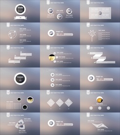 高档通用新年工作计划PPT