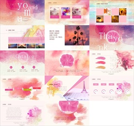 通用唯美商业计划书PPT