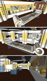 陶瓷古董展厅草图大师SU模型