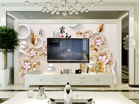 时尚 现代 3D软包 珍珠