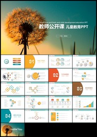 清新时尚教育培训教学设计公开课